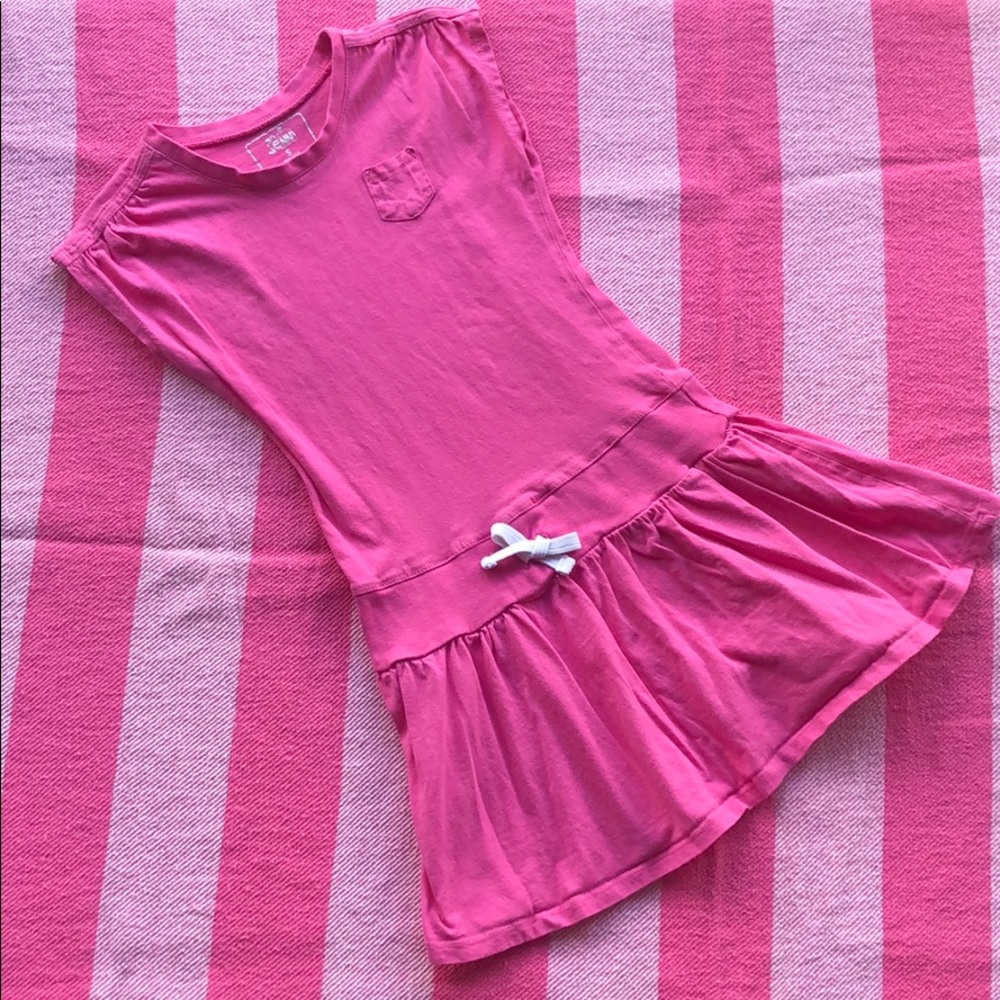 SO Jenni pink girls soft comfy dress -size small